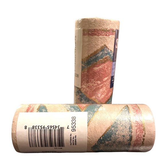 Lot of 2 VTG Super Fresco Graham Brown Wallpaper Boarder Made In England - Picture 3 of 5